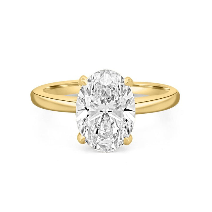 2.50 CT Classic Oval Cut Solitaire (LG) - ZIZOV DIAMONDS
