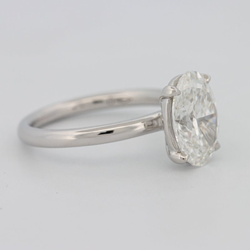 2.50 CT Classic Oval Cut Solitaire (LG) - ZIZOV DIAMONDS