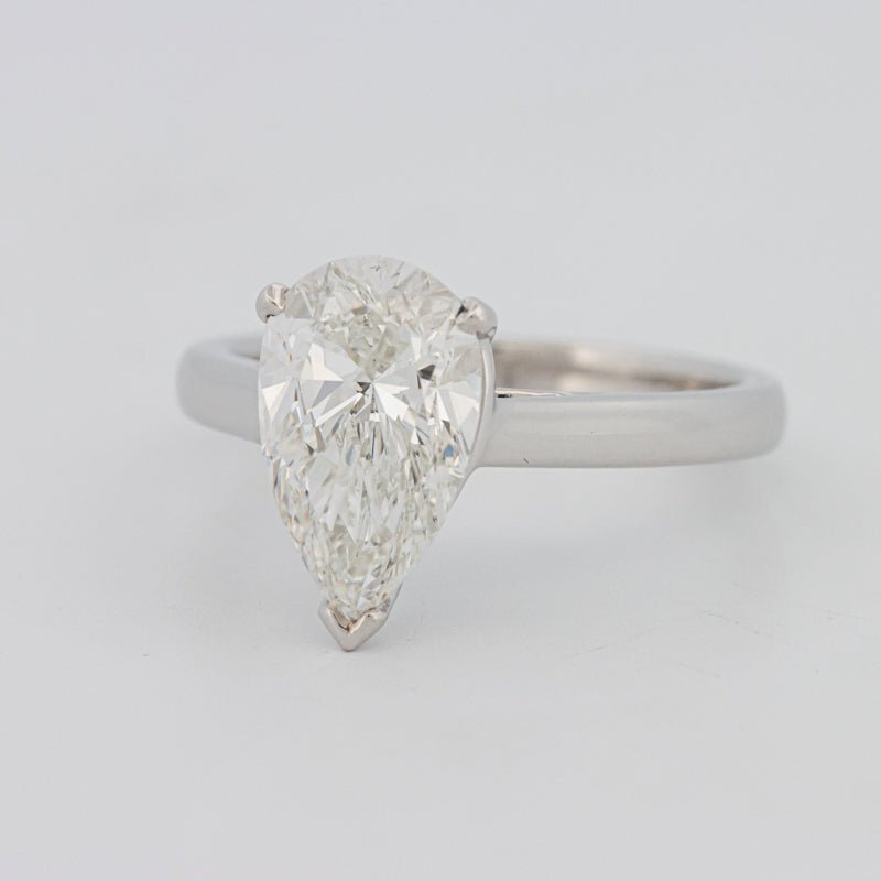 2.50 CT Classic Pear - shape Solitaire (LG) - ZIZOV DIAMONDS