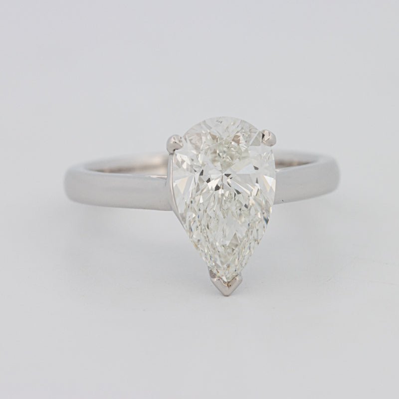 2.50 CT Classic Pear - shape Solitaire (LG) - ZIZOV DIAMONDS