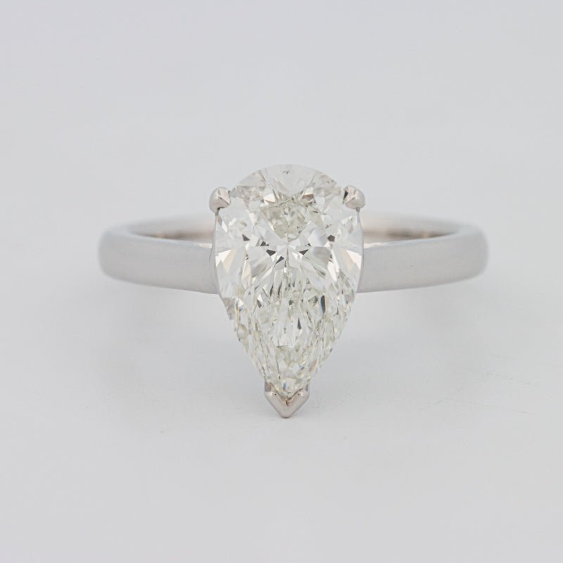 2.50 CT Classic Pear - shape Solitaire (LG) - ZIZOV DIAMONDS