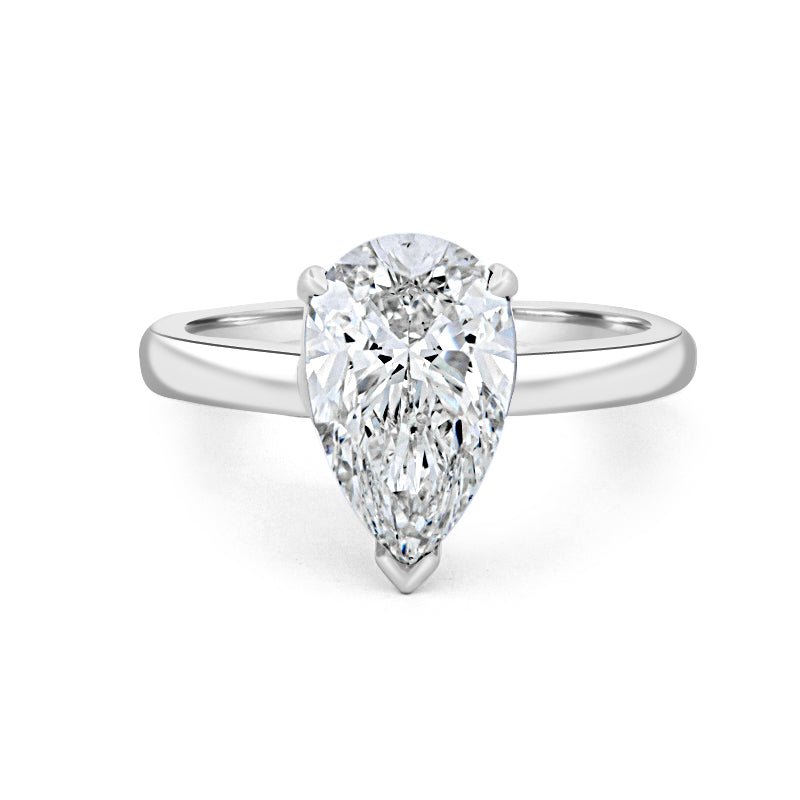 2.50 CT Classic Pear - shape Solitaire (LG) - ZIZOV DIAMONDS
