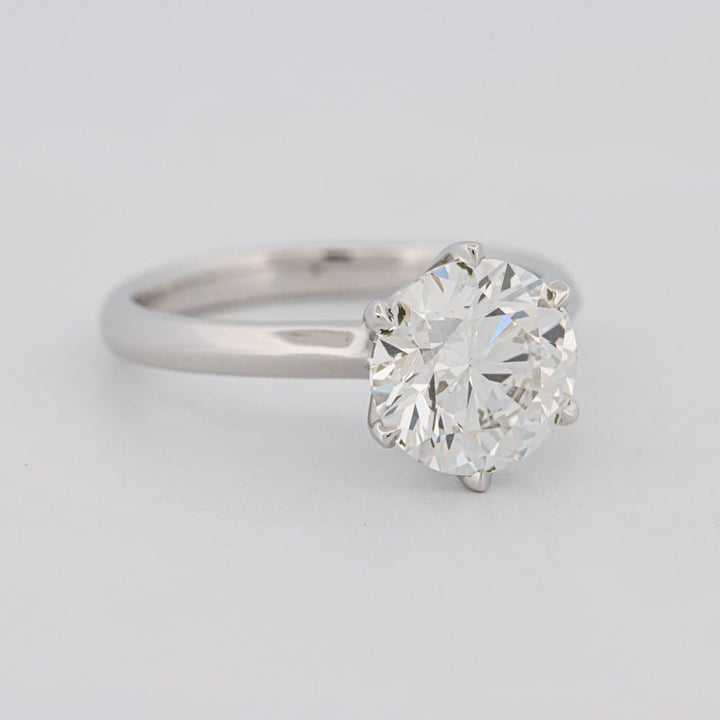 2.50 CT Classic Six Prongs Round Solitaire (LG) - ZIZOV DIAMONDS