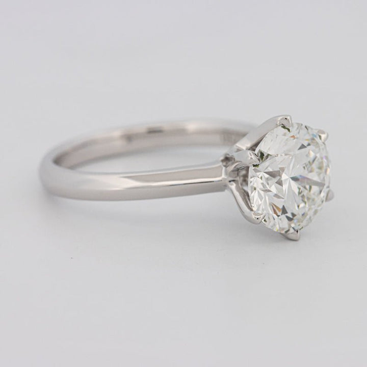 2.50 CT Classic Six Prongs Round Solitaire (LG) - ZIZOV DIAMONDS