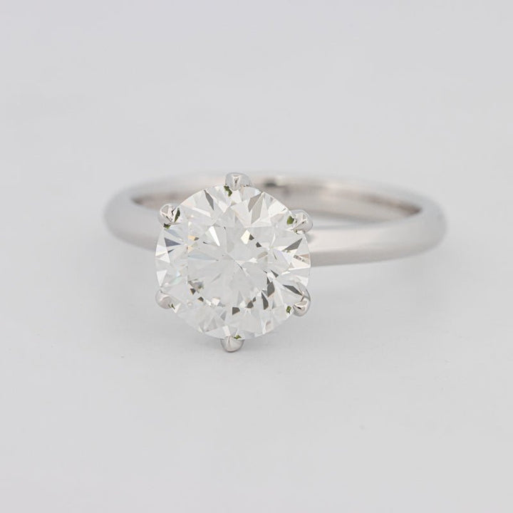 2.50 CT Classic Six Prongs Round Solitaire (LG) - ZIZOV DIAMONDS