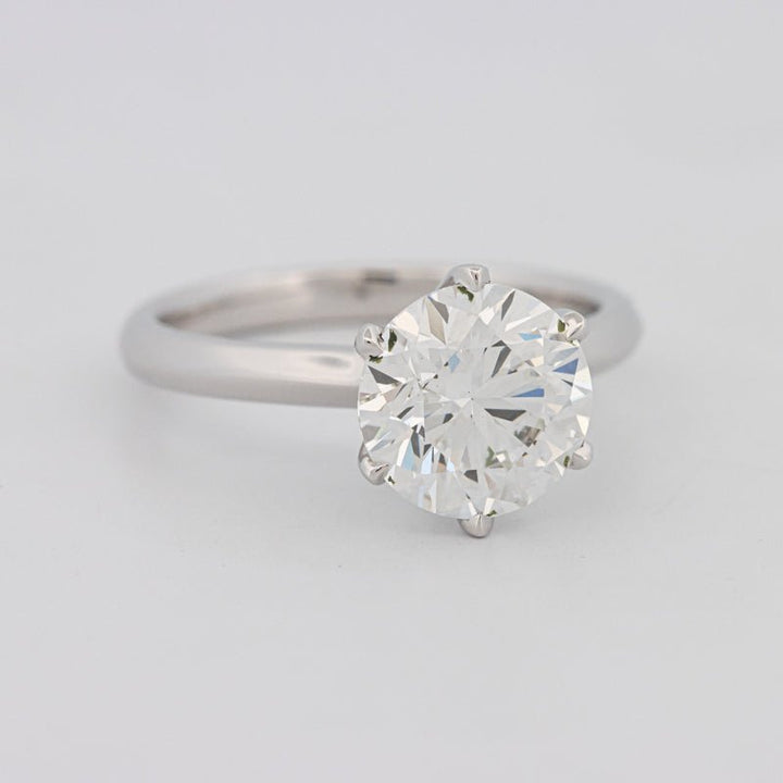 2.50 CT Classic Six Prongs Round Solitaire (LG) - ZIZOV DIAMONDS