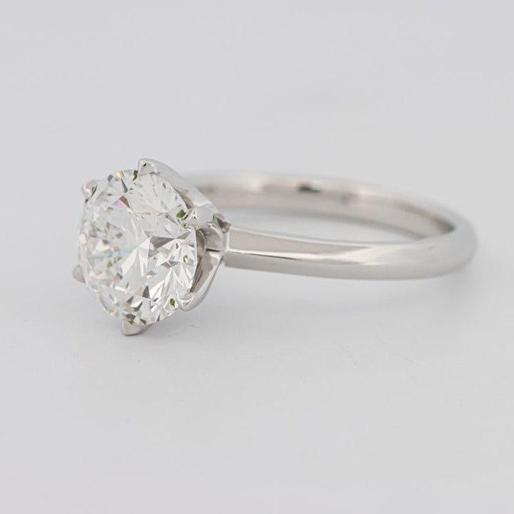 2.50 CT Classic Six Prongs Round Solitaire (LG) - ZIZOV DIAMONDS