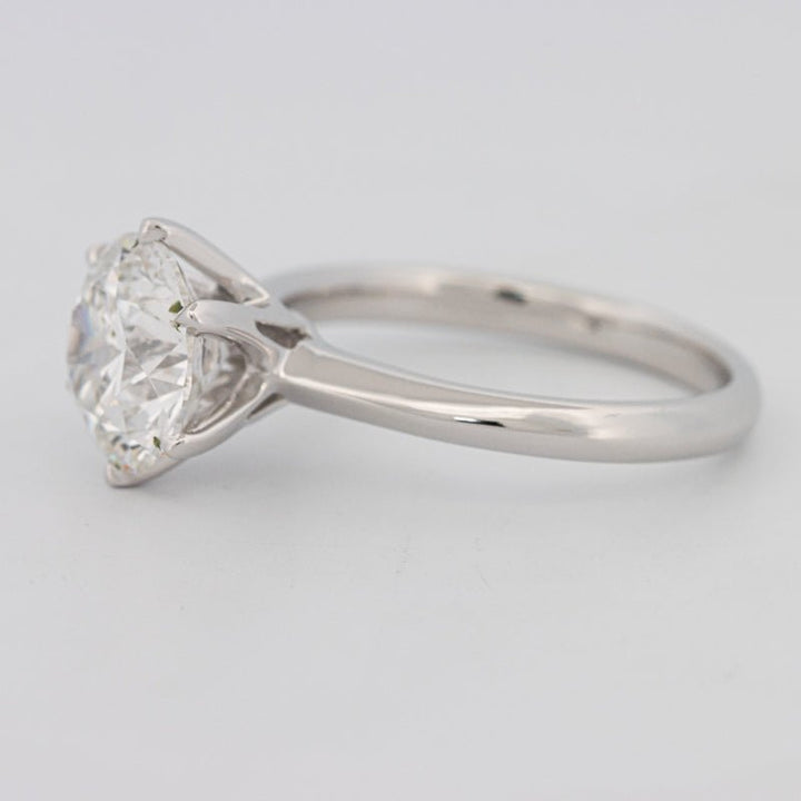 2.50 CT Classic Six Prongs Round Solitaire (LG) - ZIZOV DIAMONDS