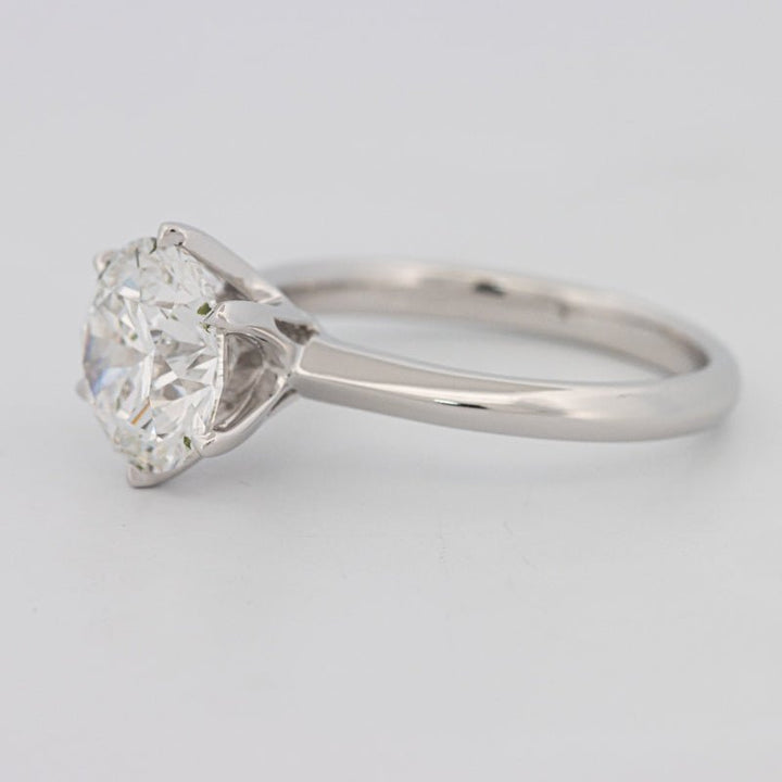 2.50 CT Classic Six Prongs Round Solitaire (LG) - ZIZOV DIAMONDS
