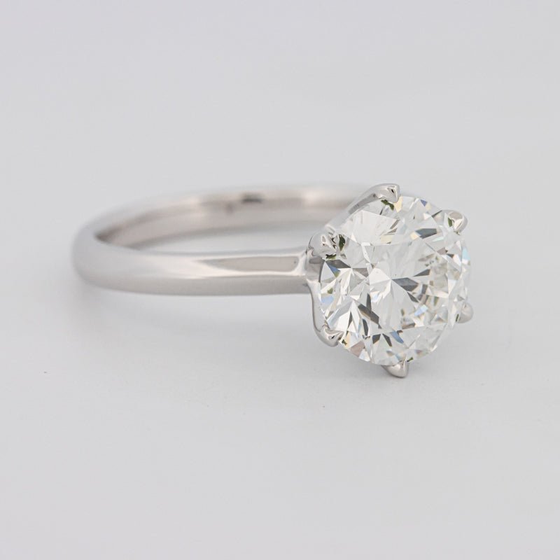 2.50 CT Classic Six Prongs Round Solitaire (LG) - ZIZOV DIAMONDS