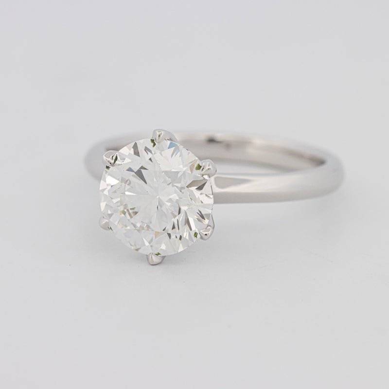2.50 CT Classic Six Prongs Round Solitaire (LG) - ZIZOV DIAMONDS