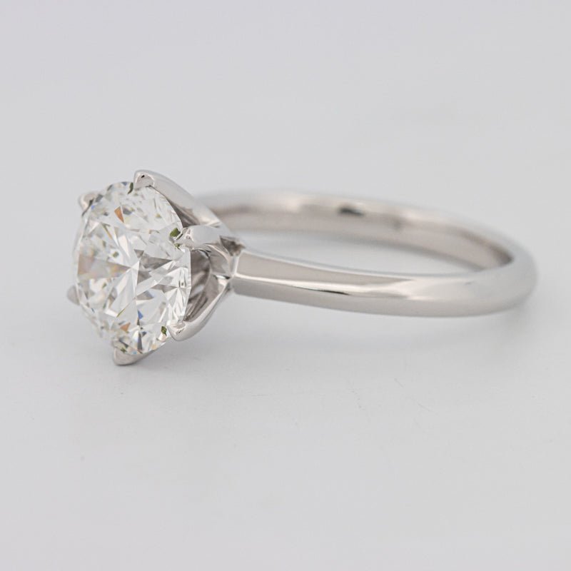 2.50 CT Classic Six Prongs Round Solitaire (LG) - ZIZOV DIAMONDS