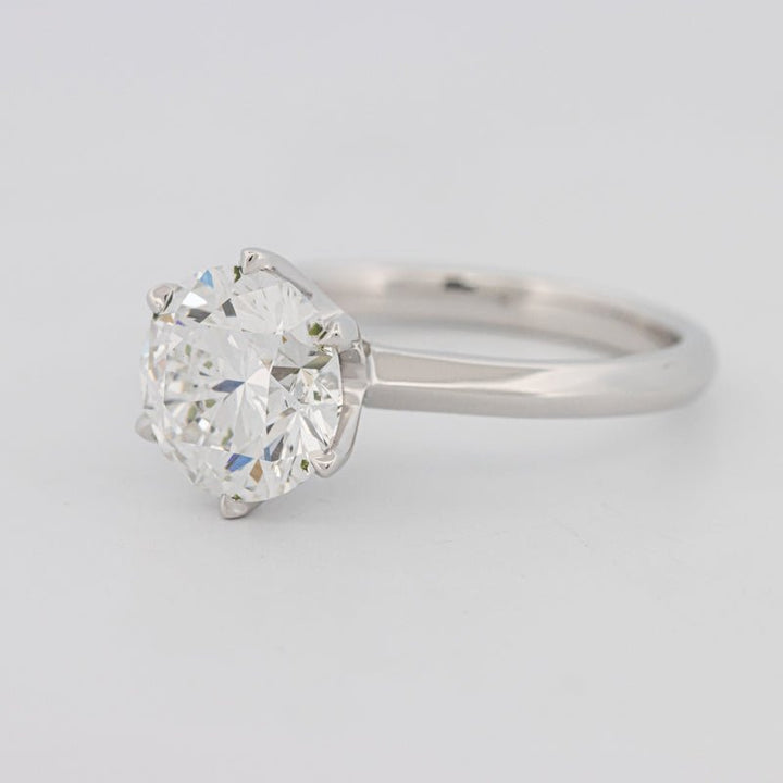 2.50 CT Classic Six Prongs Round Solitaire (LG) - ZIZOV DIAMONDS
