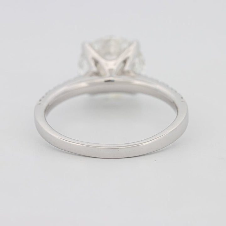 2.50 CT Round Solitaire Pavé (LG) - ZIZOV DIAMONDS