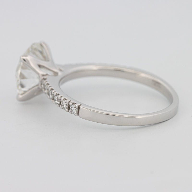 2.50 CT Round Solitaire Pavé (LG) - ZIZOV DIAMONDS