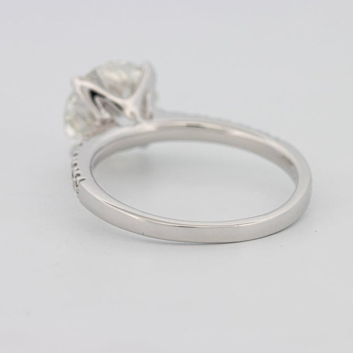 2.50 CT Round Solitaire Pavé (LG) - ZIZOV DIAMONDS