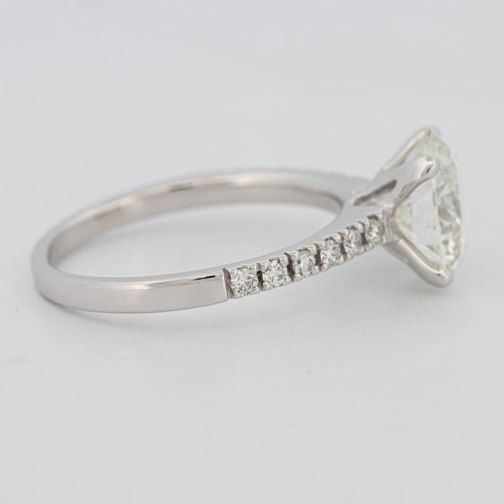 2.50 CT Round Solitaire Pavé (LG) - ZIZOV DIAMONDS