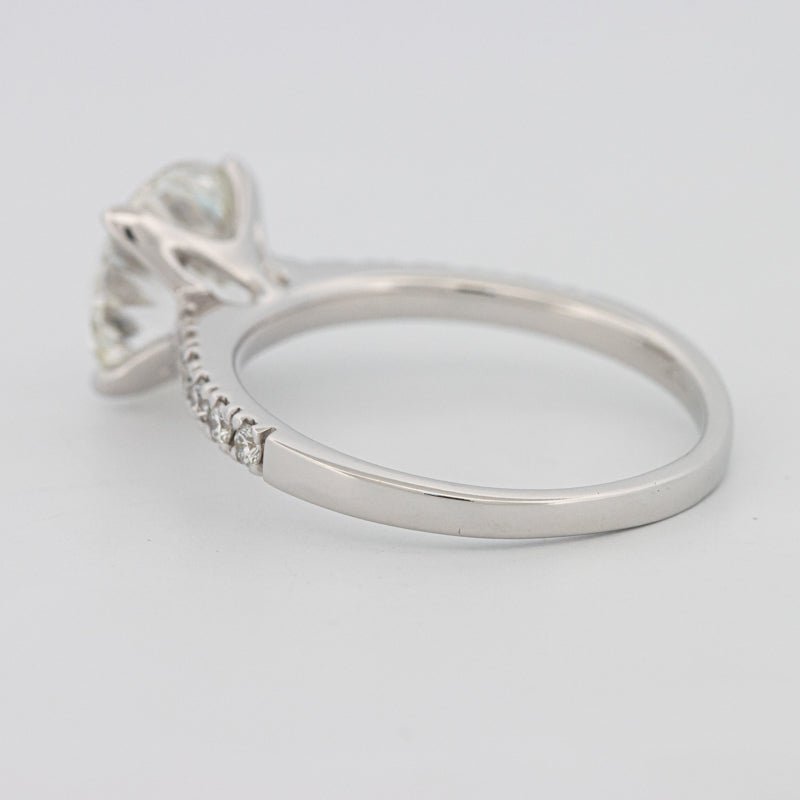 2.50 CT Round Solitaire Pavé (LG) - ZIZOV DIAMONDS