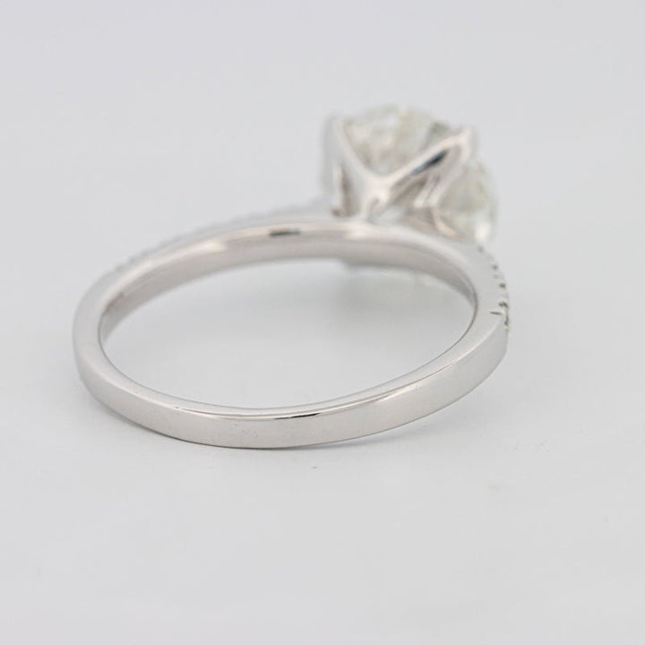 2.50 CT Round Solitaire Pavé (LG) - ZIZOV DIAMONDS