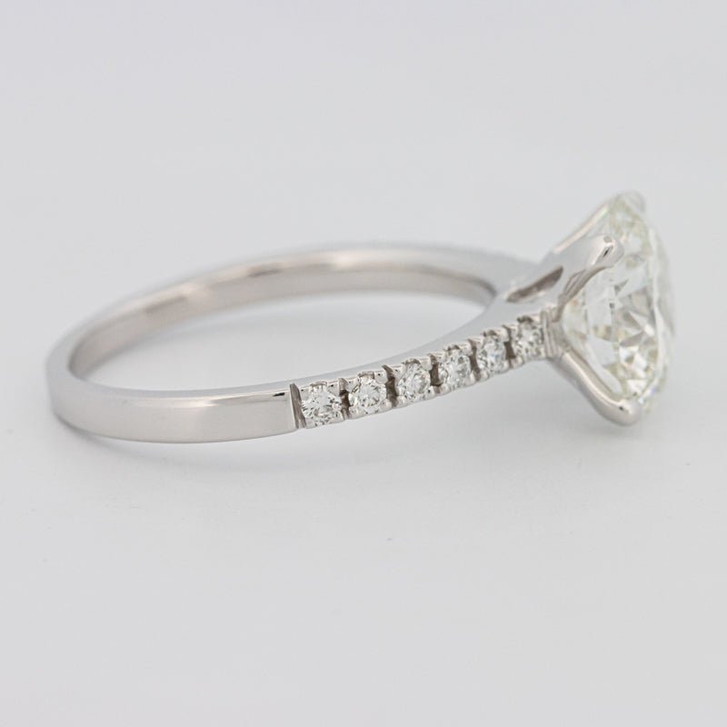 2.50 CT Round Solitaire Pavé (LG) - ZIZOV DIAMONDS