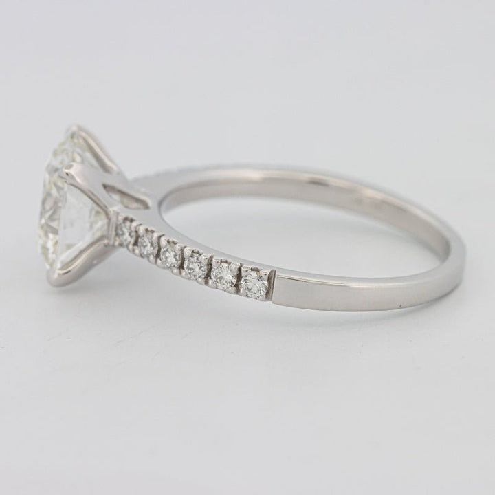 2.50 CT Round Solitaire Pavé (LG) - ZIZOV DIAMONDS
