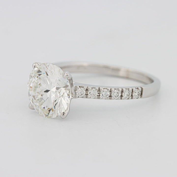 2.50 CT Round Solitaire Pavé (LG) - ZIZOV DIAMONDS