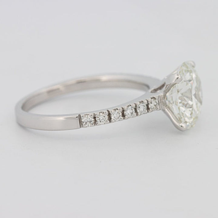 2.50 CT Round Solitaire Pavé (LG) - ZIZOV DIAMONDS