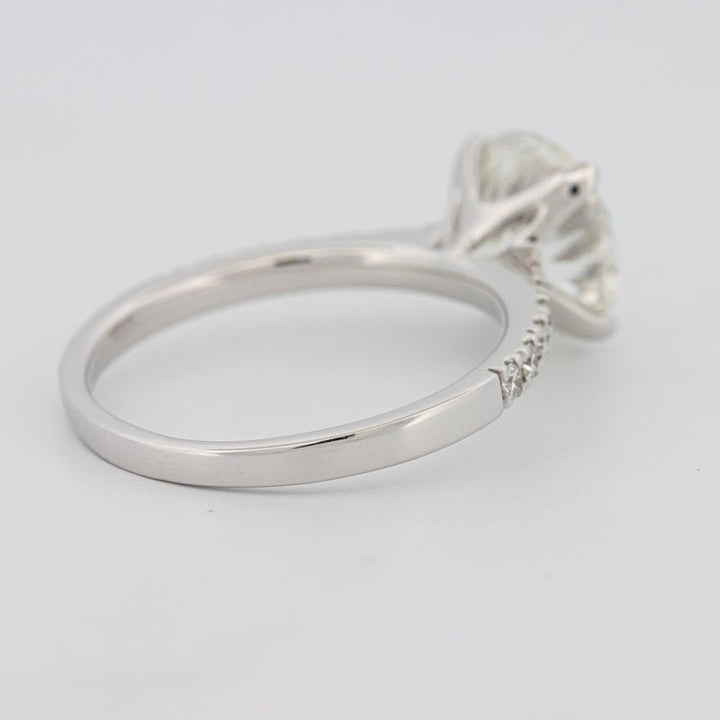 2.50 CT Round Solitaire Pavé (LG) - ZIZOV DIAMONDS