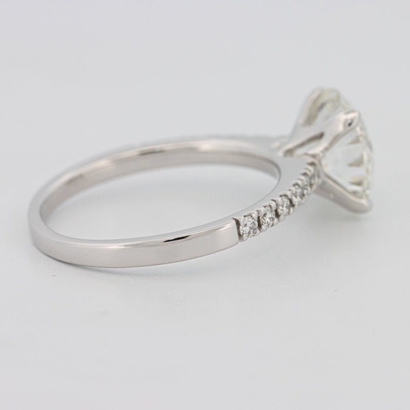 2.50 CT Round Solitaire Pavé (LG) - ZIZOV DIAMONDS