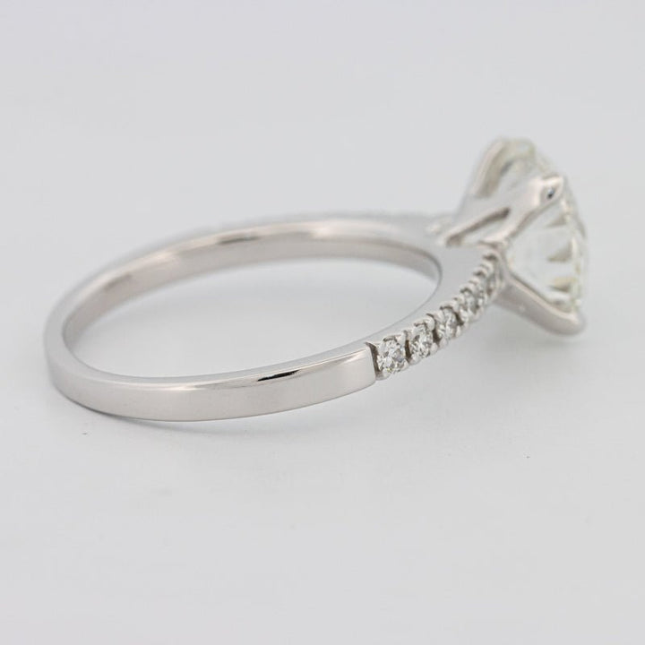 2.50 CT Round Solitaire Pavé (LG) - ZIZOV DIAMONDS