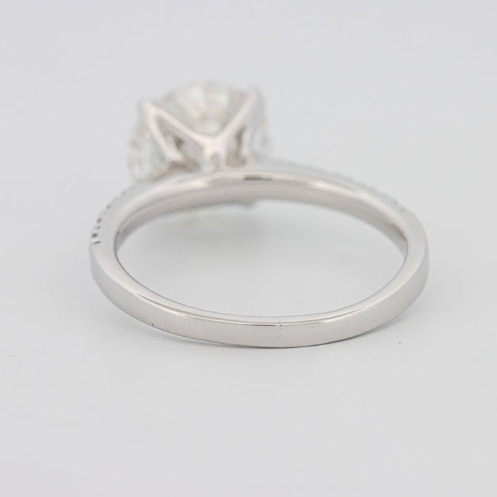 2.50 CT Round Solitaire Pavé (LG) - ZIZOV DIAMONDS