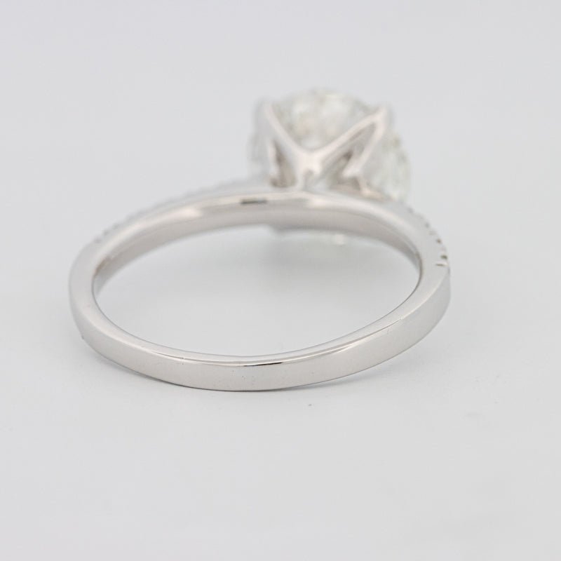 2.50 CT Round Solitaire Pavé (LG) - ZIZOV DIAMONDS