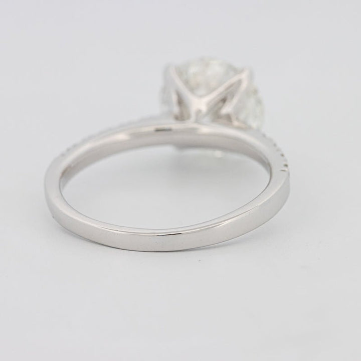 2.50 CT Round Solitaire Pavé (LG) - ZIZOV DIAMONDS