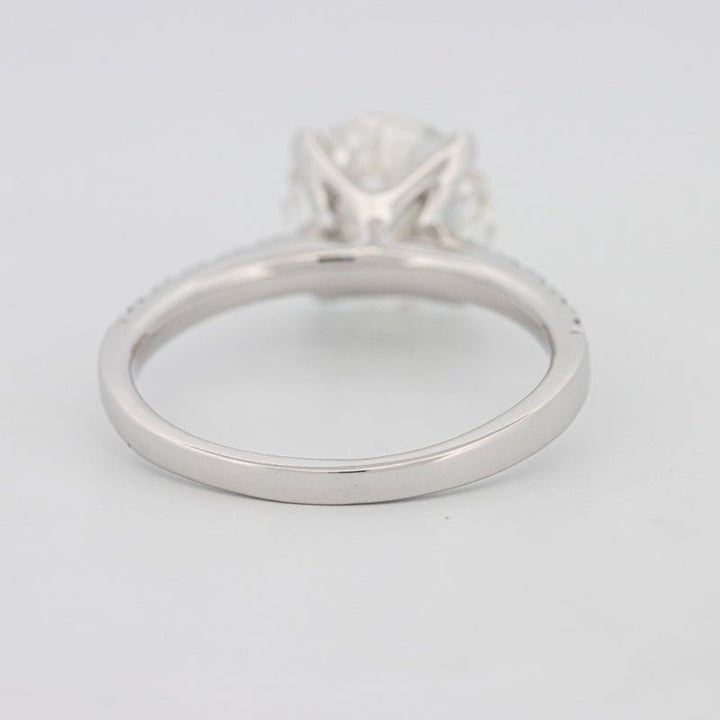 2.50 CT Round Solitaire Pavé (LG) - ZIZOV DIAMONDS