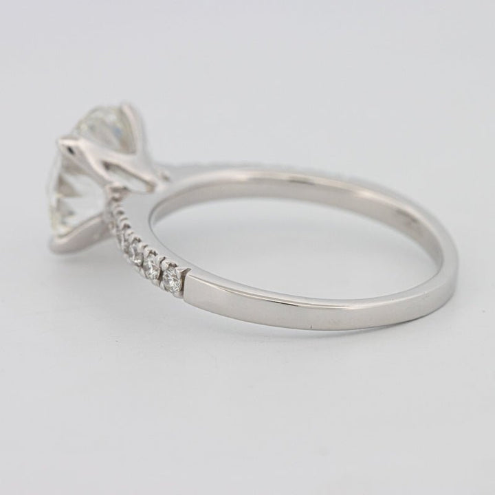 2.50 CT Round Solitaire Pavé (LG) - ZIZOV DIAMONDS