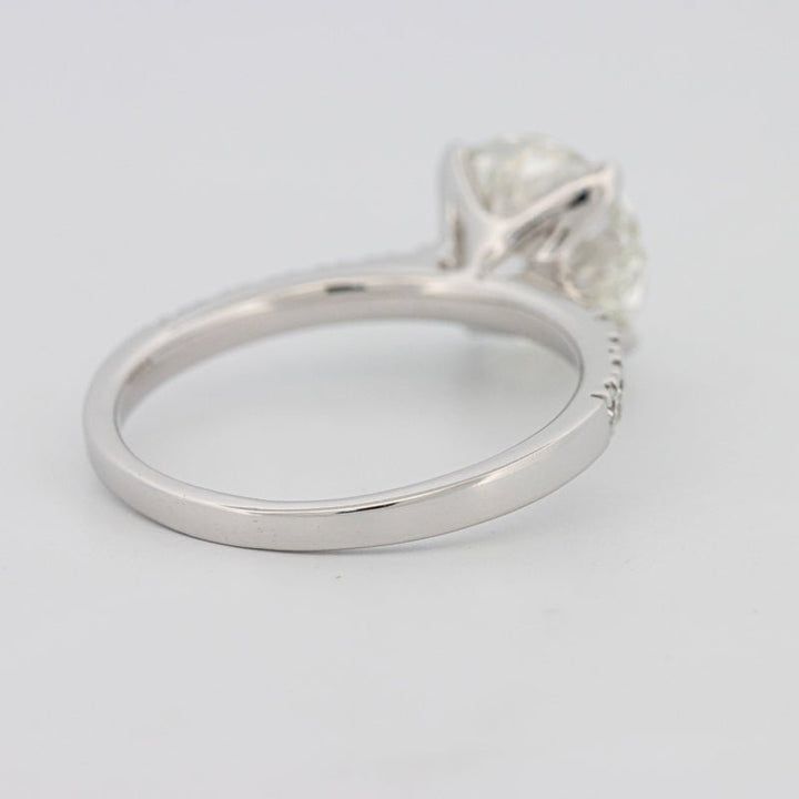 2.50 CT Round Solitaire Pavé (LG) - ZIZOV DIAMONDS