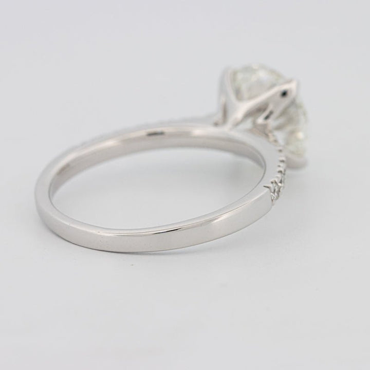 2.50 CT Round Solitaire Pavé (LG) - ZIZOV DIAMONDS