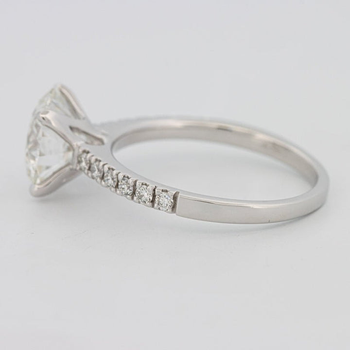 2.50 CT Round Solitaire Pavé (LG) - ZIZOV DIAMONDS