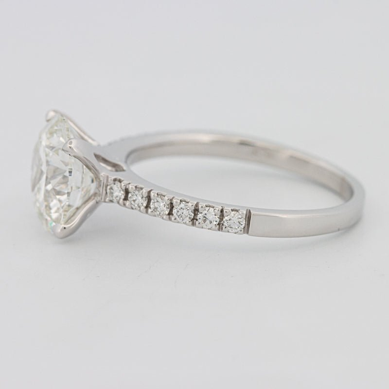 2.50 CT Round Solitaire Pavé (LG) - ZIZOV DIAMONDS