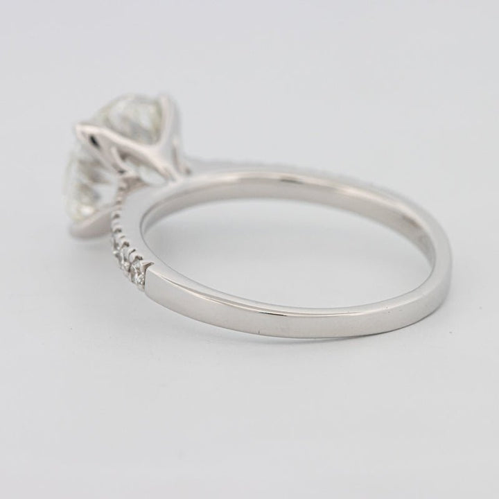 2.50 CT Round Solitaire Pavé (LG) - ZIZOV DIAMONDS