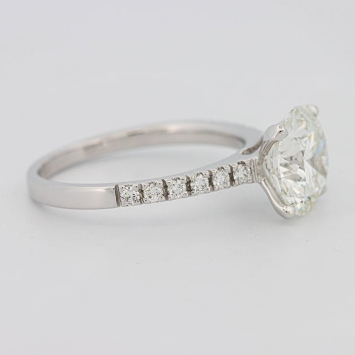2.50 CT Round Solitaire Pavé (LG) - ZIZOV DIAMONDS