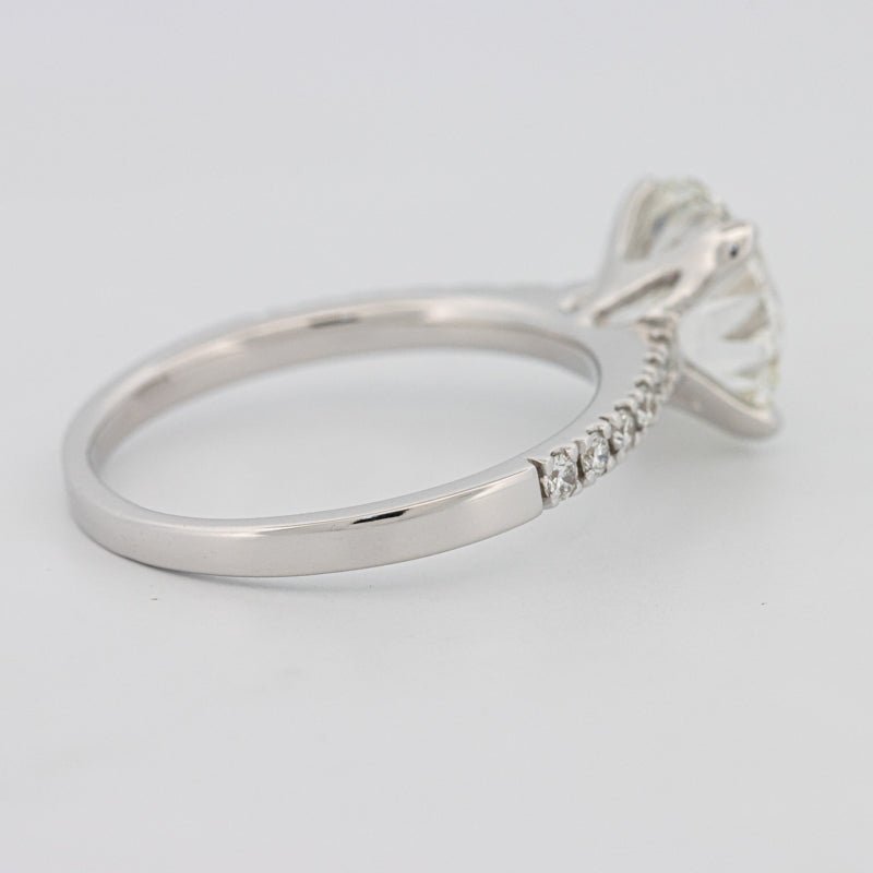 2.50 CT Round Solitaire Pavé (LG) - ZIZOV DIAMONDS