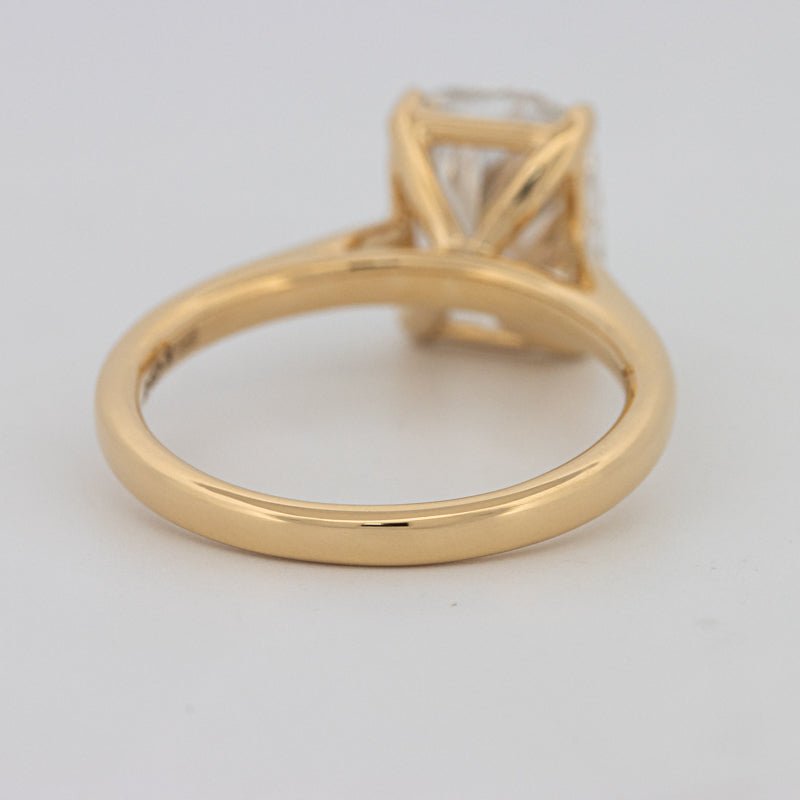 3 CT Classic Cushion Cut Solitaire (LG) - ZIZOV DIAMONDS