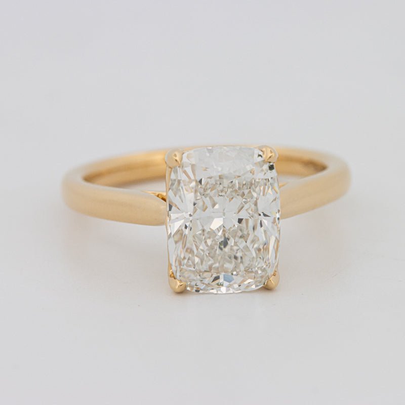 3 CT Classic Cushion Cut Solitaire (LG) - ZIZOV DIAMONDS