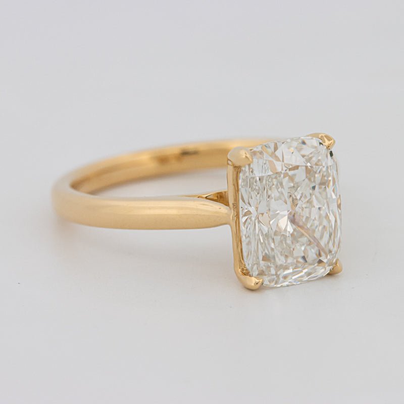 3 CT Classic Cushion Cut Solitaire (LG) - ZIZOV DIAMONDS