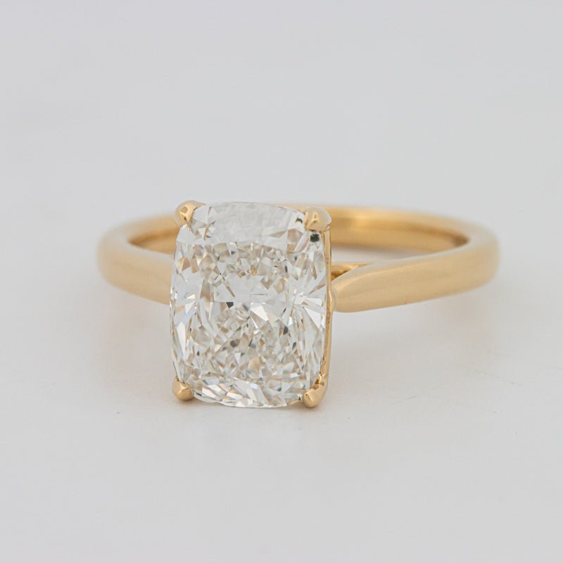 3 CT Classic Cushion Cut Solitaire (LG) - ZIZOV DIAMONDS