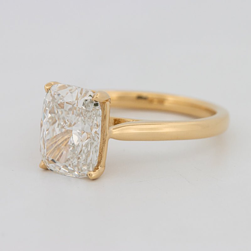 3 CT Classic Cushion Cut Solitaire (LG) - ZIZOV DIAMONDS