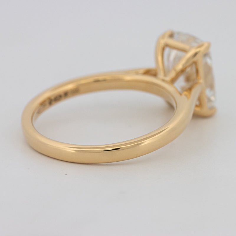 3 CT Classic Cushion Cut Solitaire (LG) - ZIZOV DIAMONDS