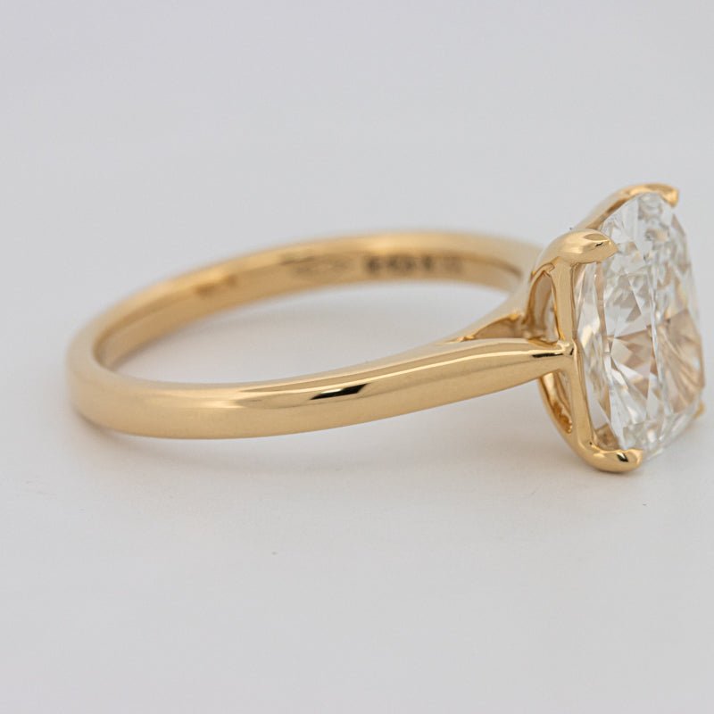 3 CT Classic Cushion Cut Solitaire (LG) - ZIZOV DIAMONDS