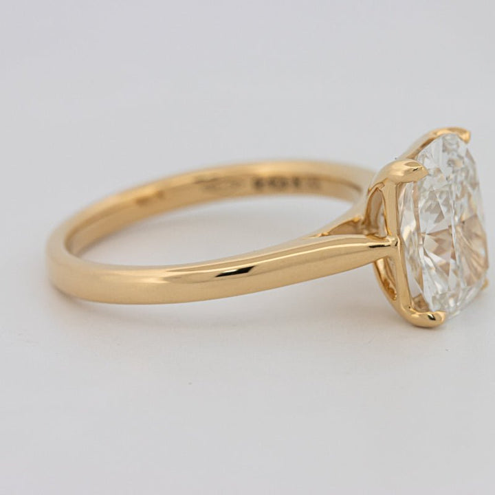 3 CT Classic Cushion Cut Solitaire (LG) - ZIZOV DIAMONDS